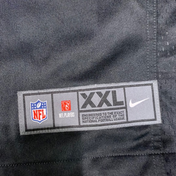 Nike Elijah Moore #8 New York Jets NFL Jersey Men's XXL Black Green - Picture 3 of 10